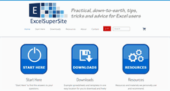 Desktop Screenshot of excelsupersite.com